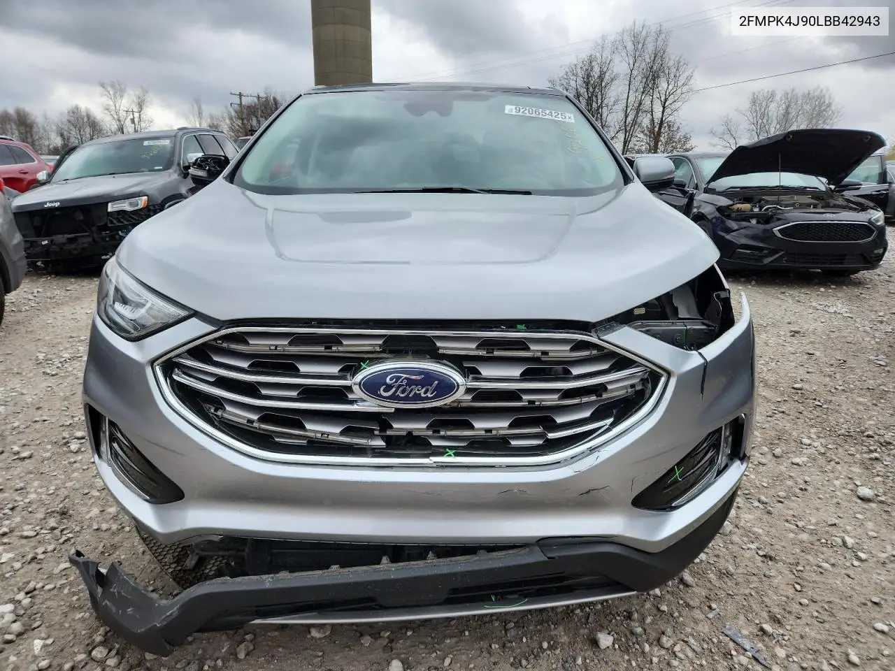 2FMPK4J90LBB42943 2020 Ford Edge Sel
