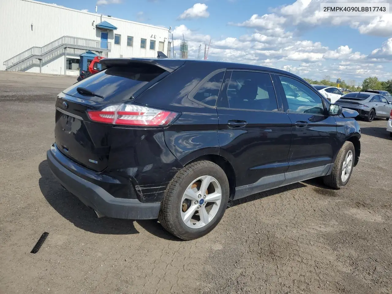 2FMPK4G90LBB17743 2020 Ford Edge Se