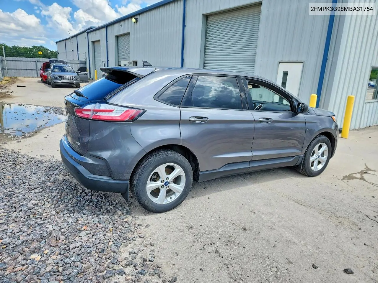 2021 Ford Edge Se VIN: 2FMPK3G98MBA31754 Lot: 60585736