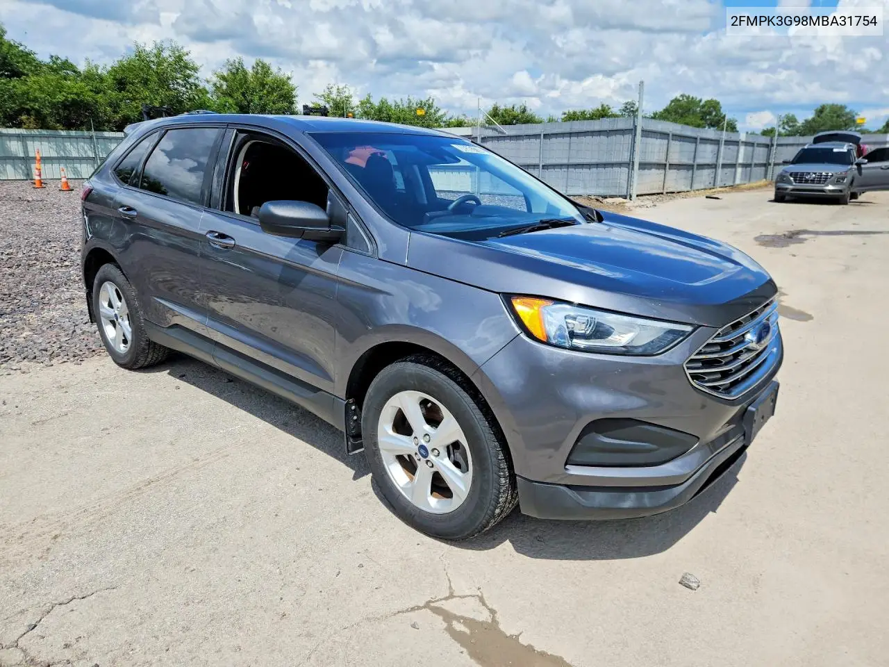 2021 Ford Edge Se VIN: 2FMPK3G98MBA31754 Lot: 60585736