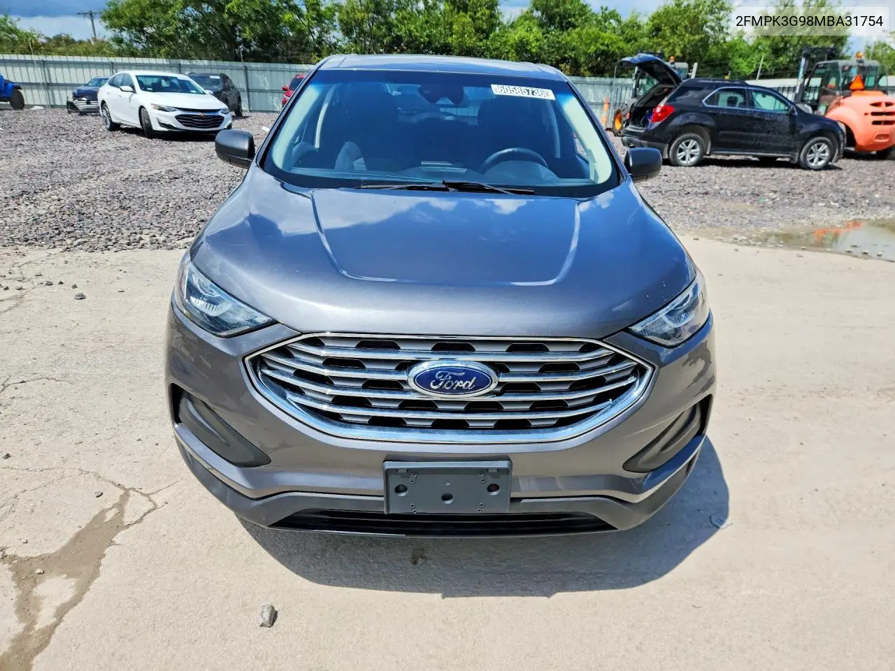 2021 Ford Edge Se VIN: 2FMPK3G98MBA31754 Lot: 60585736