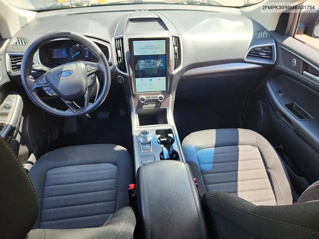 2021 Ford Edge Se VIN: 2FMPK3G98MBA31754 Lot: 60585736