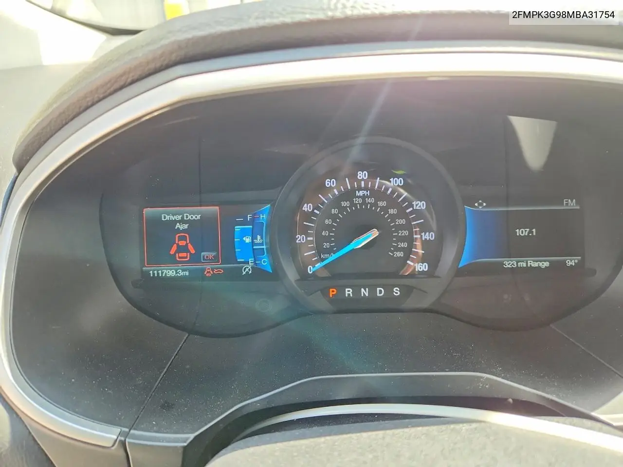 2021 Ford Edge Se VIN: 2FMPK3G98MBA31754 Lot: 60585736