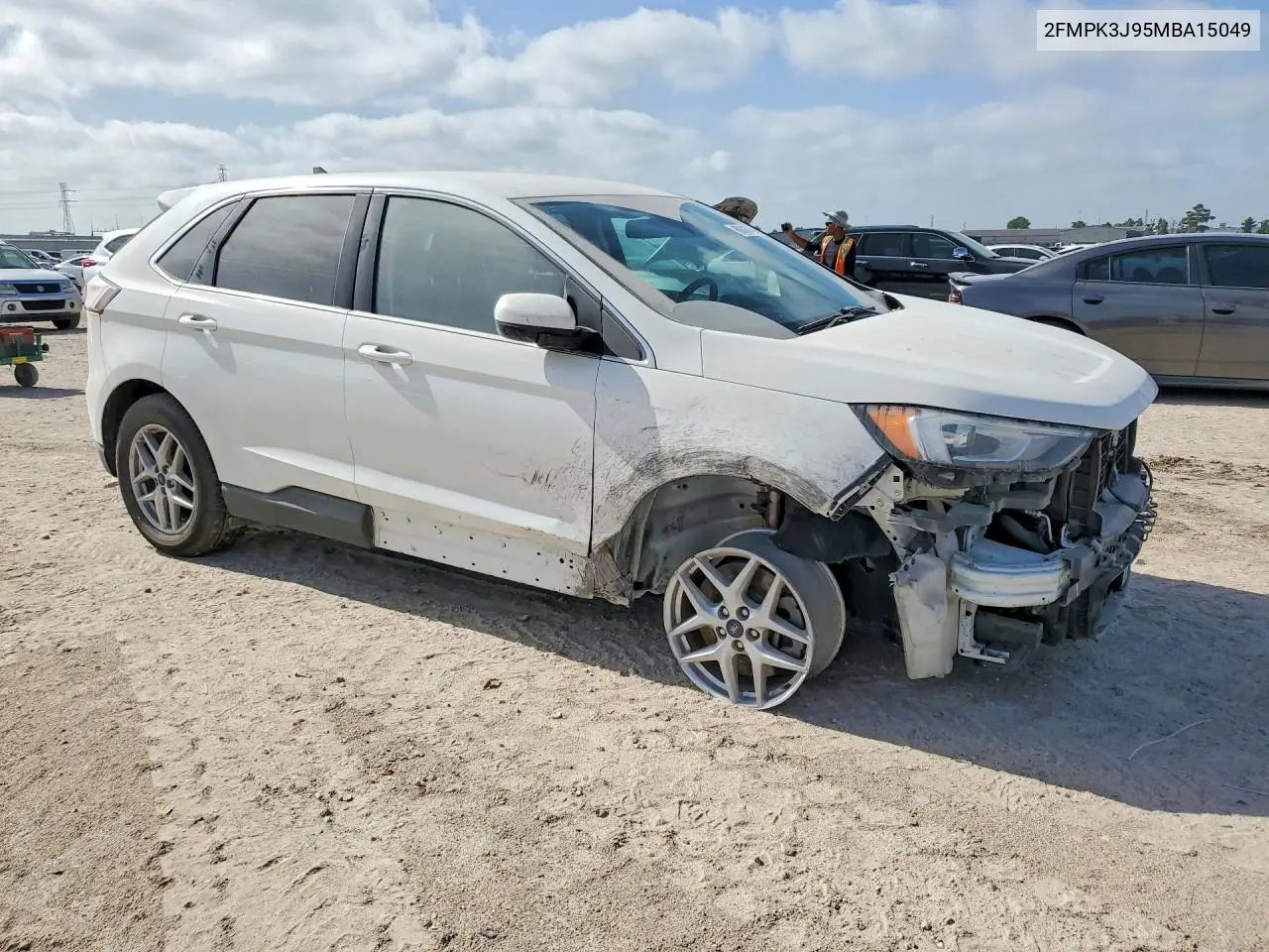 2021 Ford Edge Sel VIN: 2FMPK3J95MBA15049 Lot: 60818746