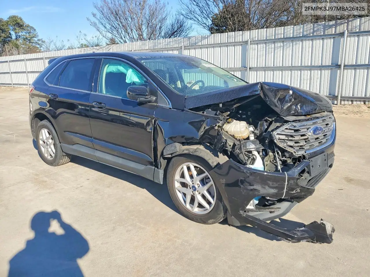 2FMPK3J97MBA26425 2021 Ford Edge Sel