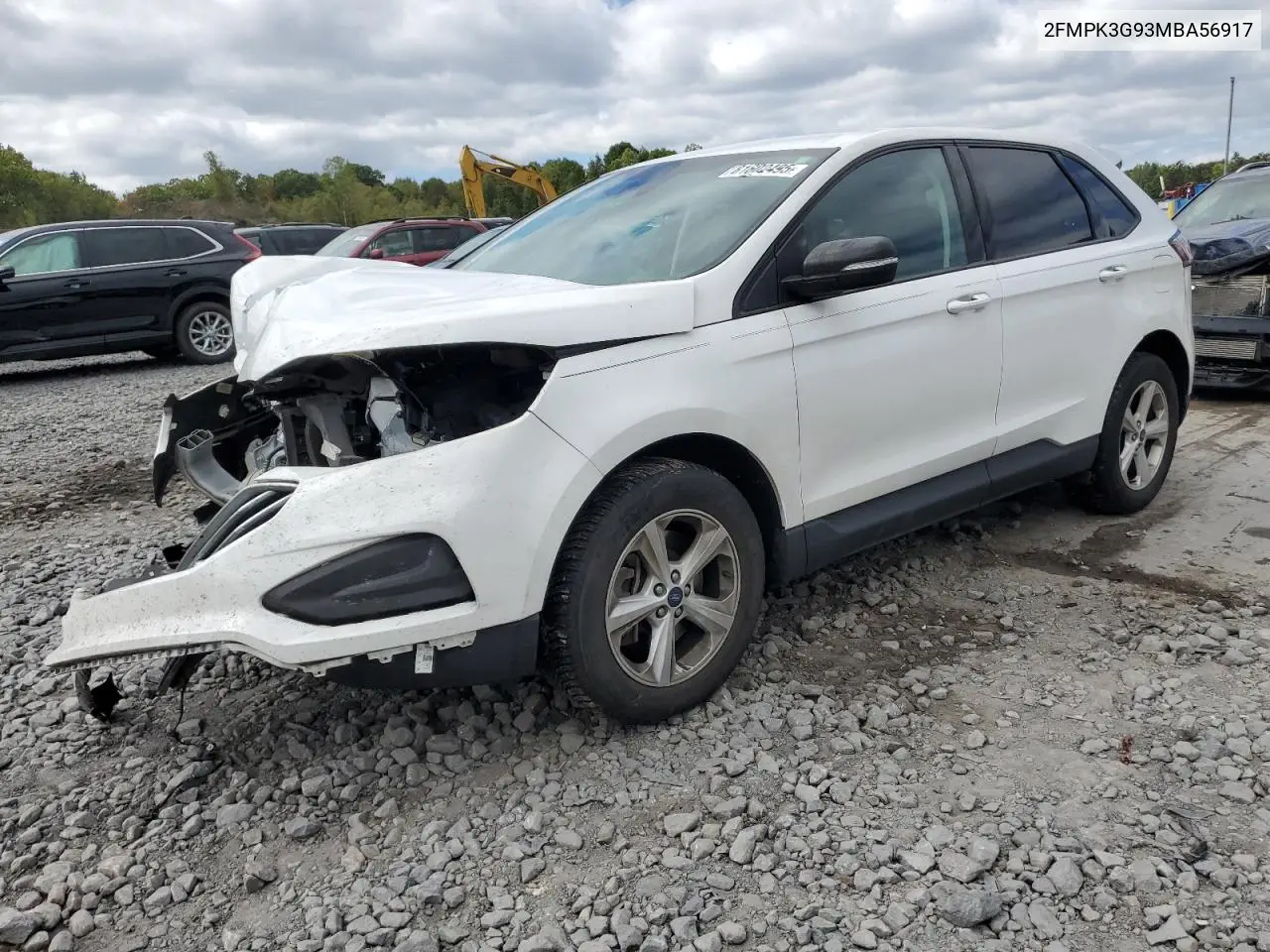 2FMPK3G93MBA56917 2021 Ford Edge Se