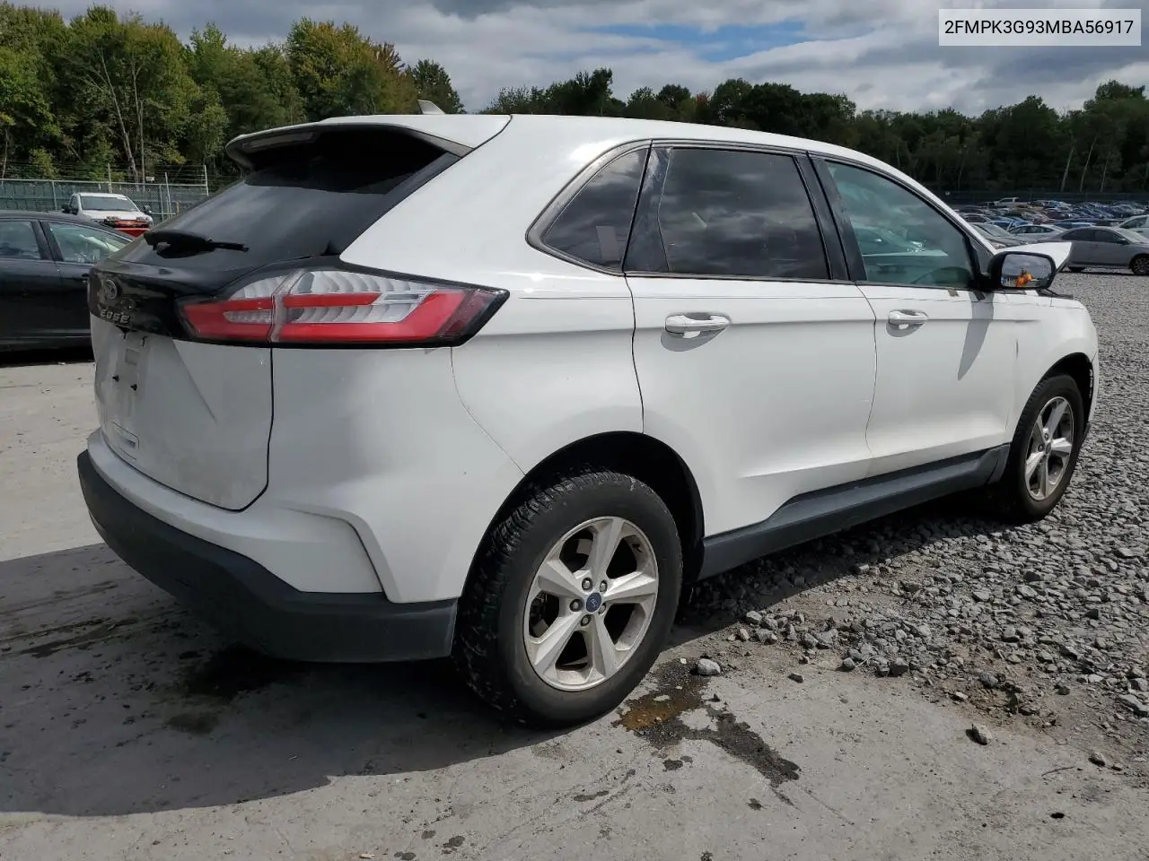 2FMPK3G93MBA56917 2021 Ford Edge Se