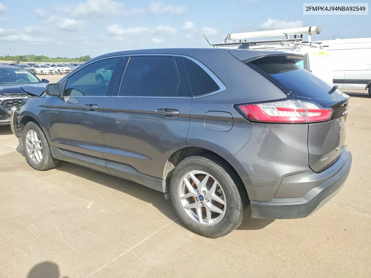 2022 Ford Edge Sel VIN: 2FMPK4J94NBA92549 Lot: 57593646