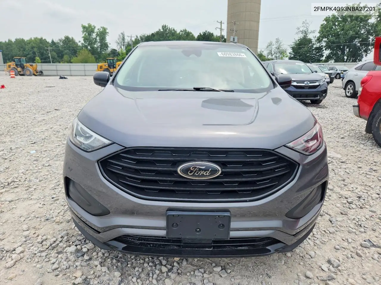 2022 Ford Edge Se VIN: 2FMPK4G93NBA27201 Lot: 60983866