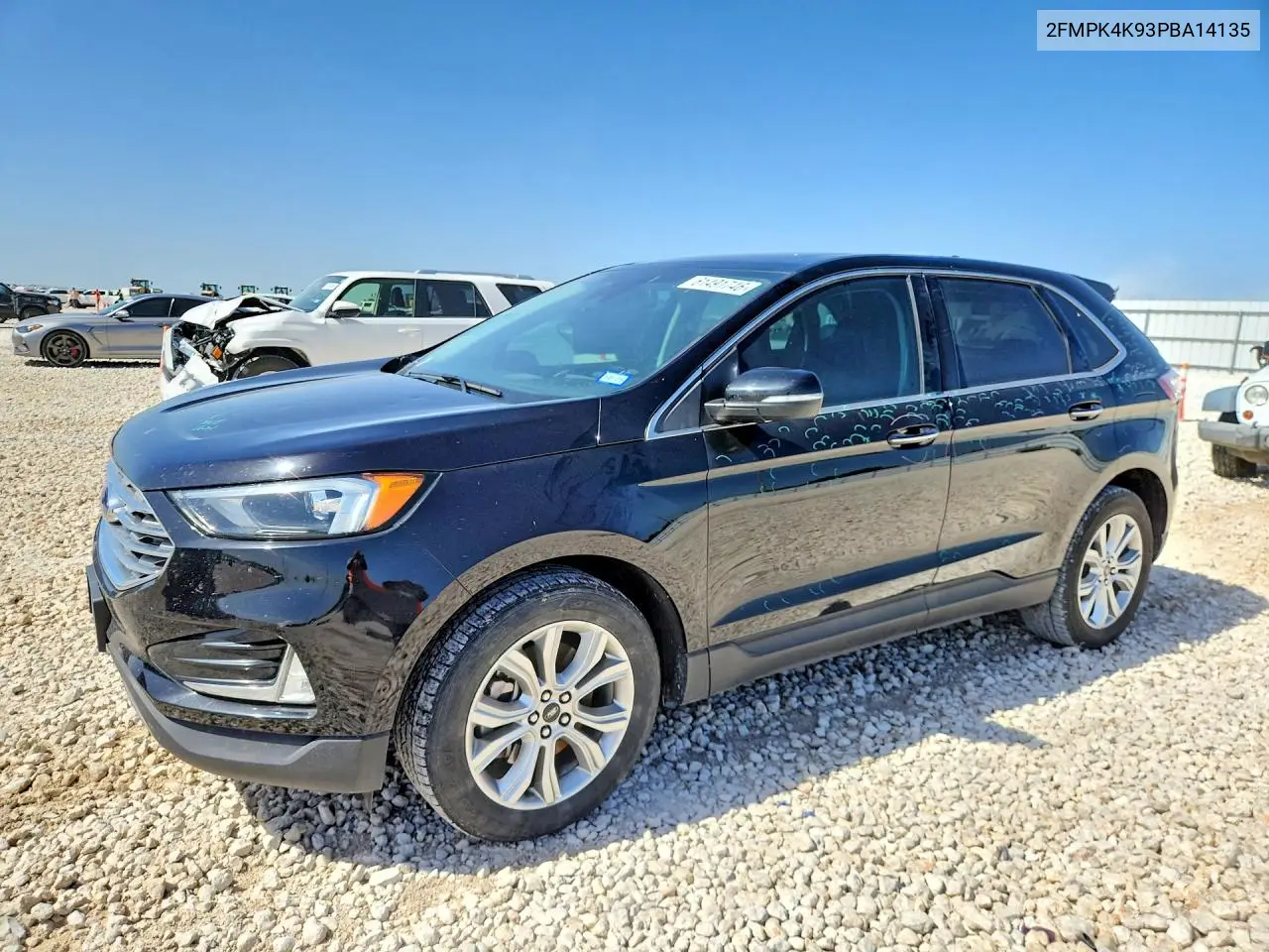 2023 Ford Edge Titanium VIN: 2FMPK4K93PBA14135 Lot: 61491746