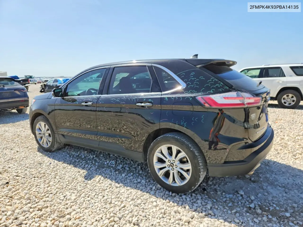 2023 Ford Edge Titanium VIN: 2FMPK4K93PBA14135 Lot: 61491746