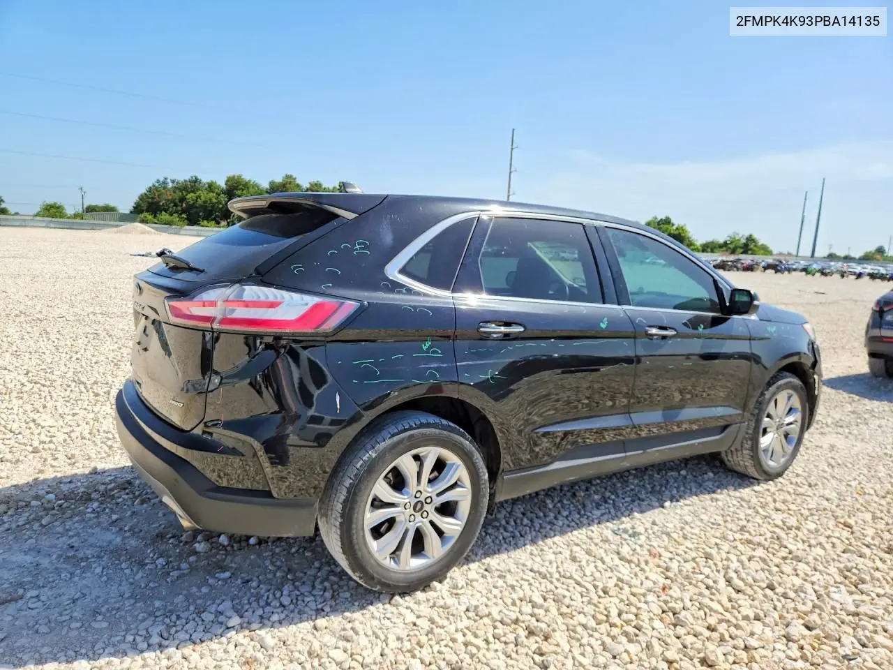 2023 Ford Edge Titanium VIN: 2FMPK4K93PBA14135 Lot: 61491746