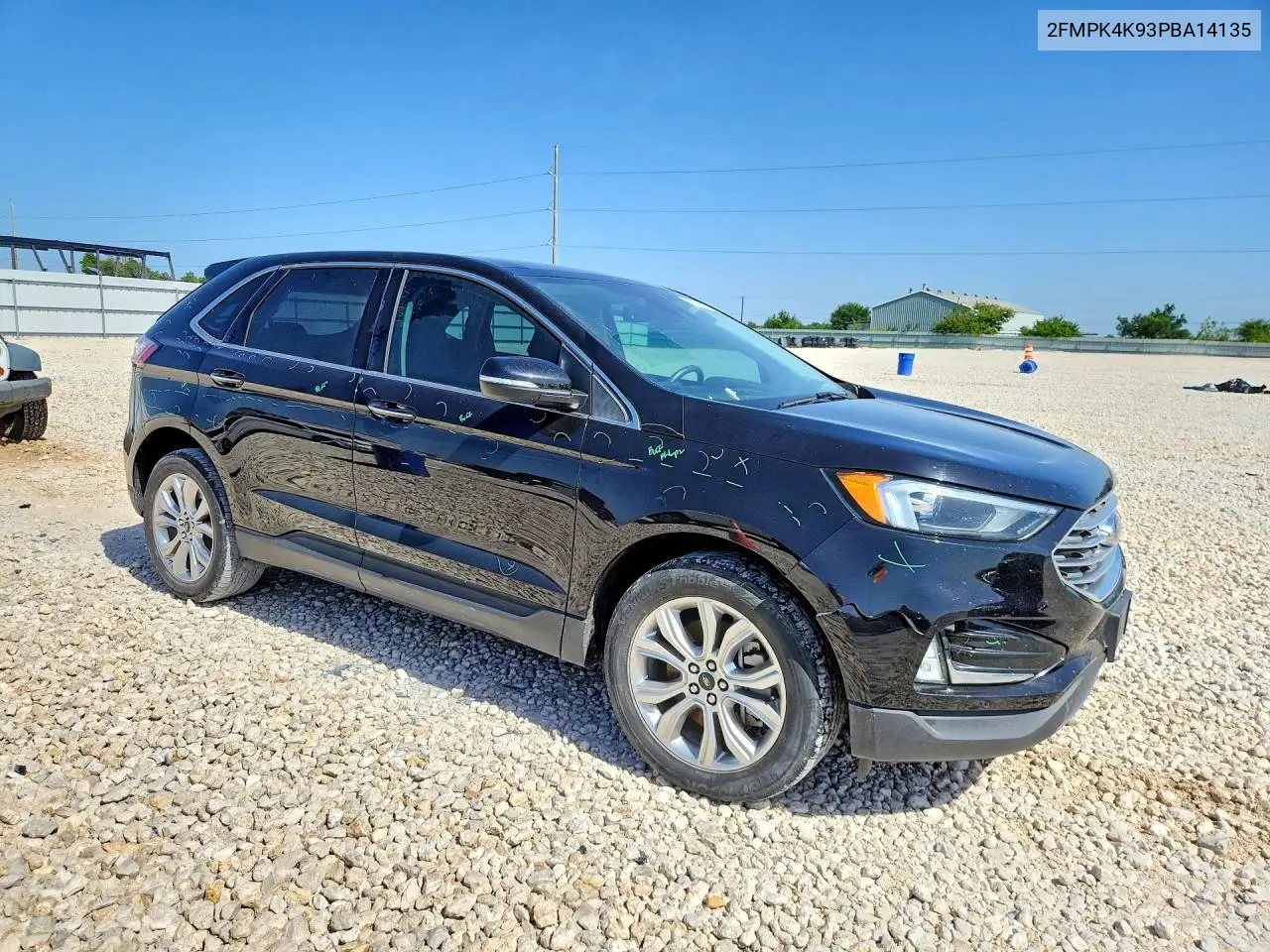 2023 Ford Edge Titanium VIN: 2FMPK4K93PBA14135 Lot: 61491746