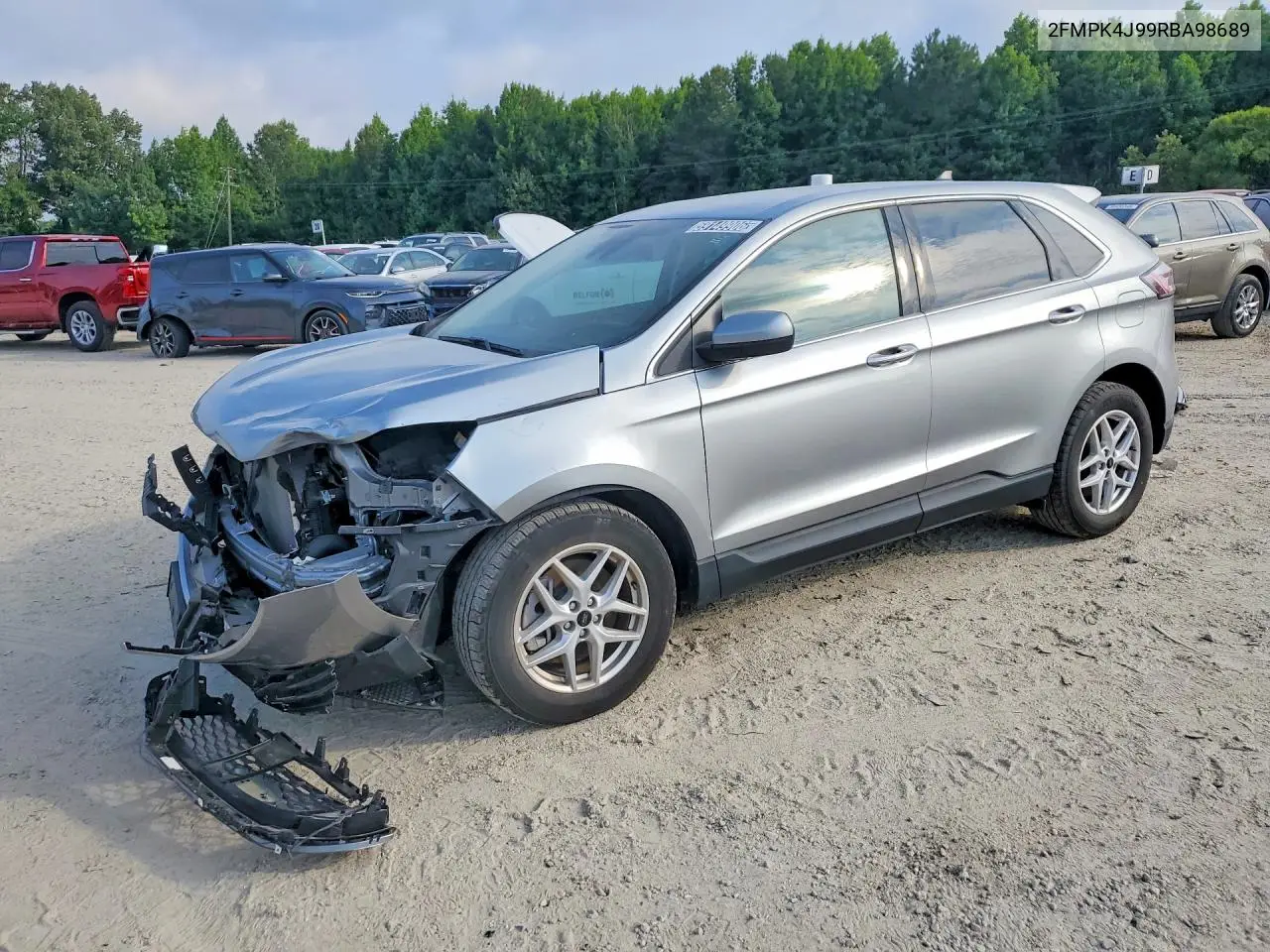 2024 Ford Edge Sel VIN: 2FMPK4J99RBA98689 Lot: 59149906