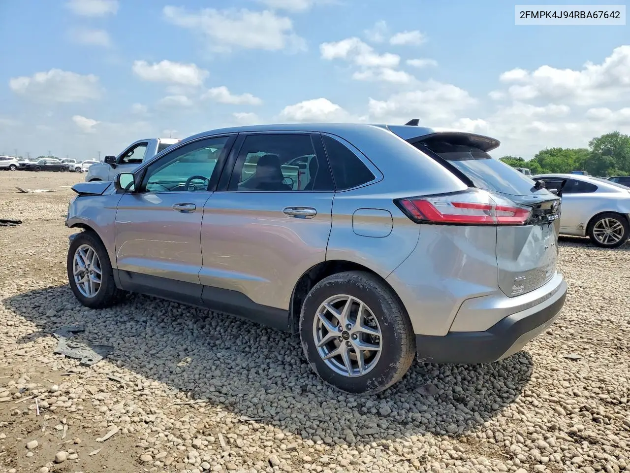 2024 Ford Edge Sel VIN: 2FMPK4J94RBA67642 Lot: 59169516