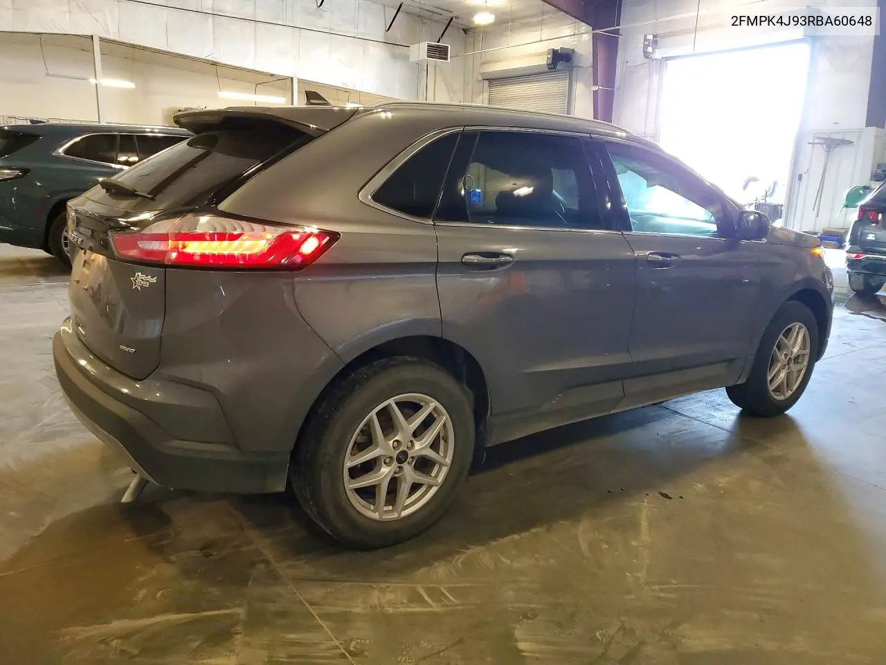 2024 Ford Edge Sel VIN: 2FMPK4J93RBA60648 Lot: 61036426