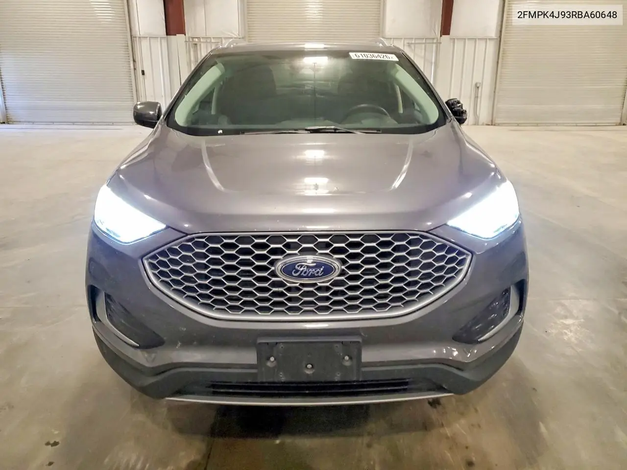 2024 Ford Edge Sel VIN: 2FMPK4J93RBA60648 Lot: 61036426
