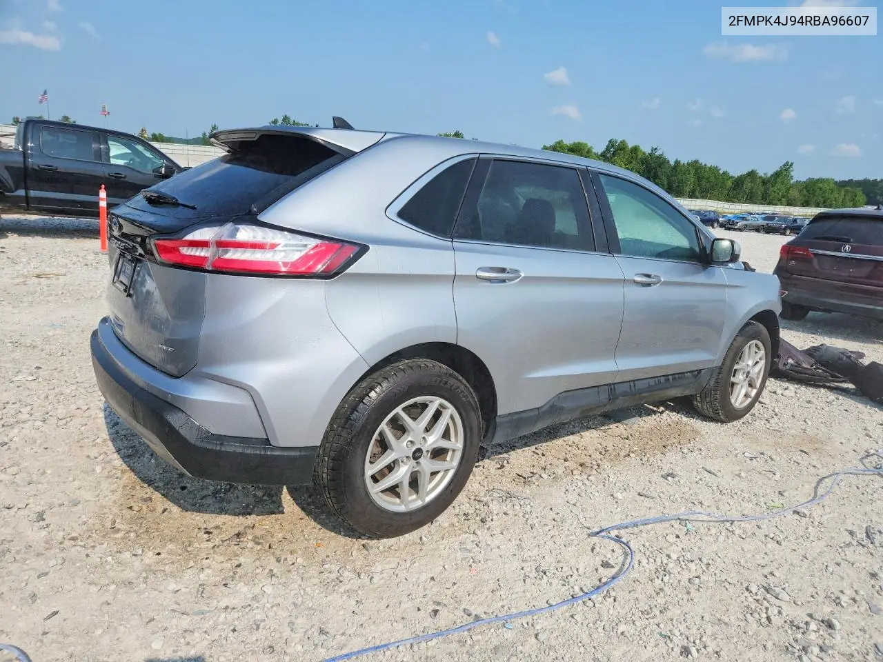 2024 Ford Edge Sel VIN: 2FMPK4J94RBA96607 Lot: 61763106