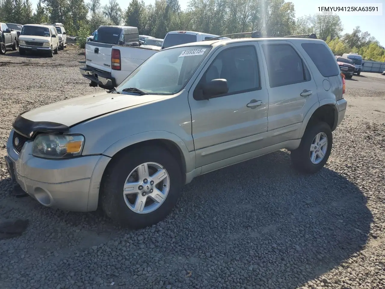 1FMYU94125KA63591 2005 Ford Escape Limited
