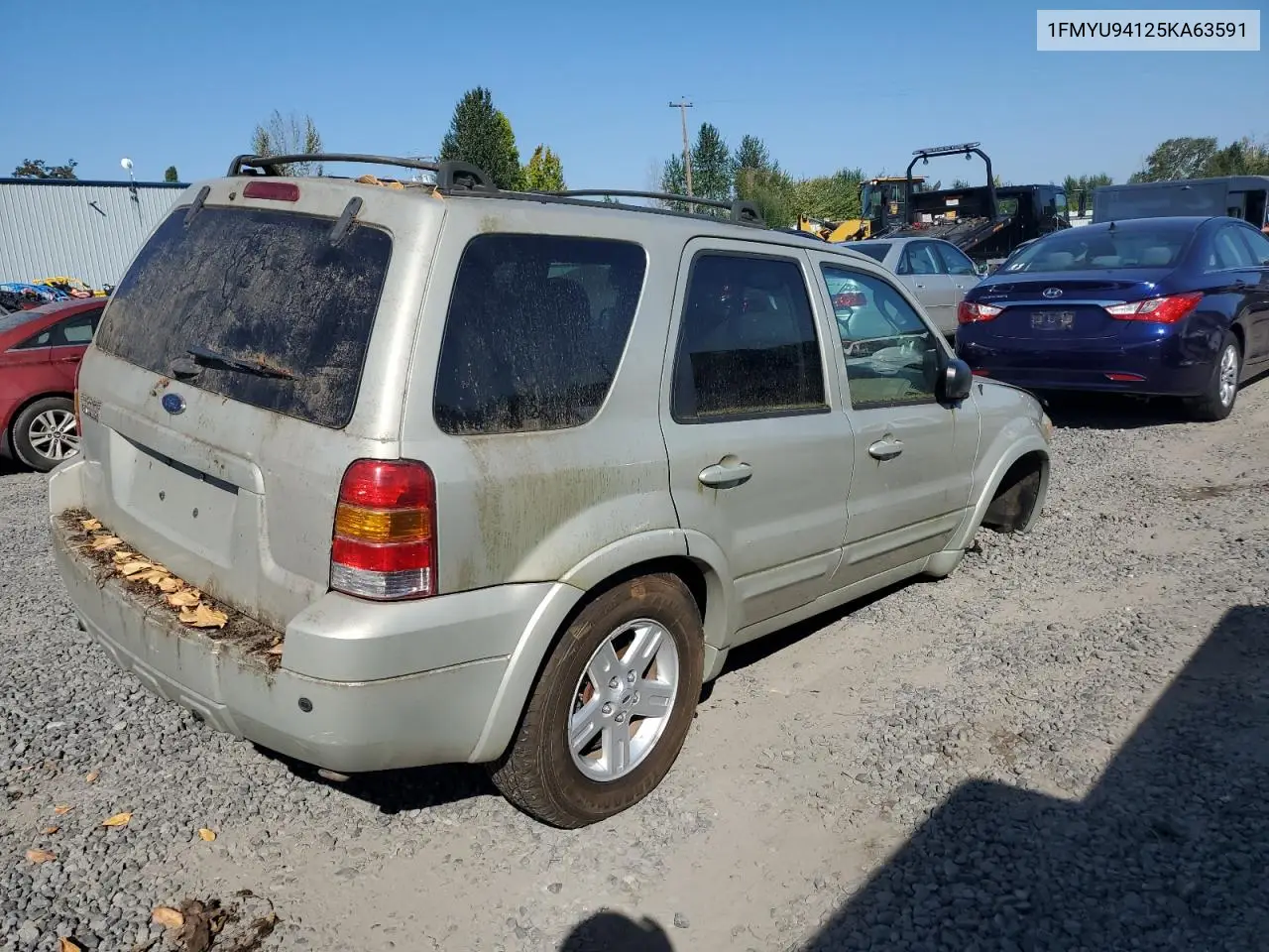 1FMYU94125KA63591 2005 Ford Escape Limited