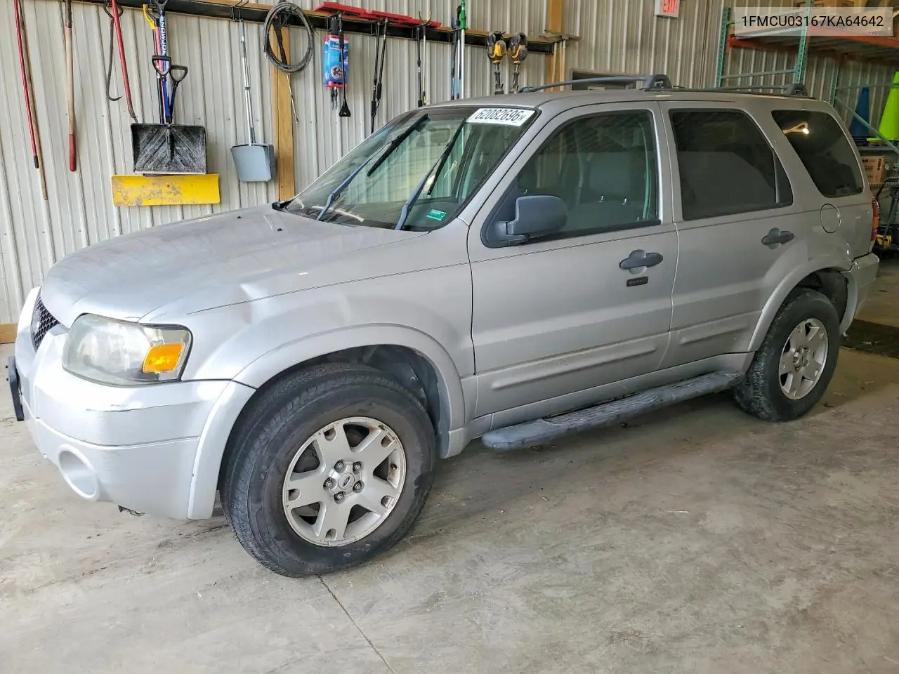 1FMCU03167KA64642 2007 Ford Escape Xlt