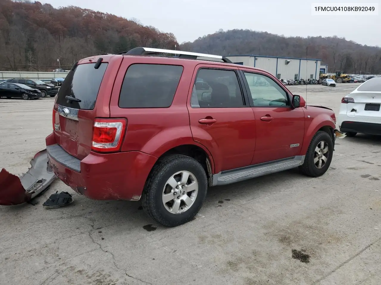 1FMCU04108KB92049 2008 Ford Escape Limited