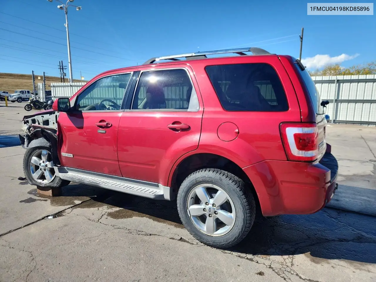 1FMCU04198KD85896 2008 Ford Escape Limited