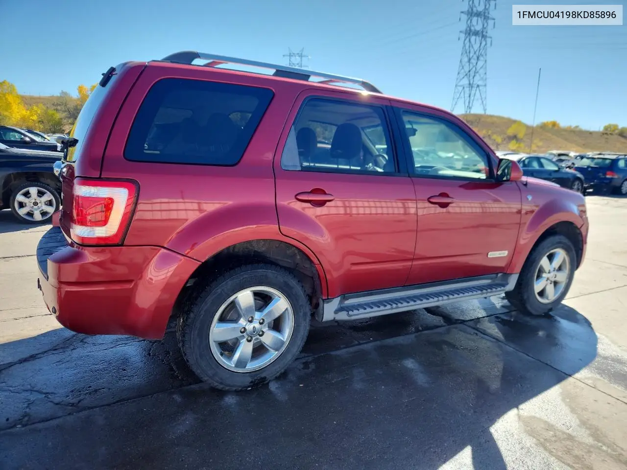 1FMCU04198KD85896 2008 Ford Escape Limited
