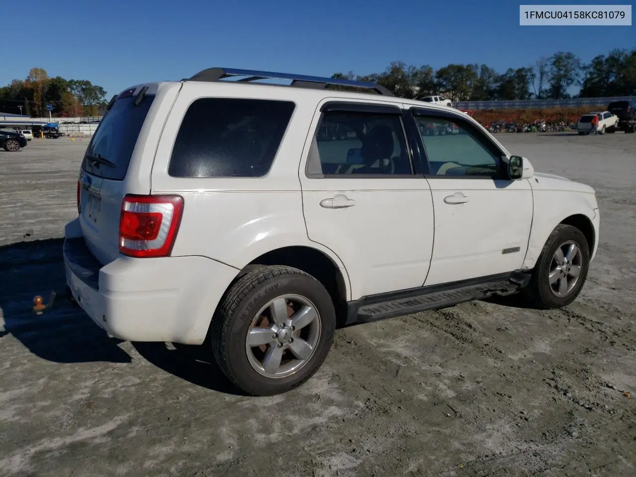 1FMCU04158KC81079 2008 Ford Escape Limited