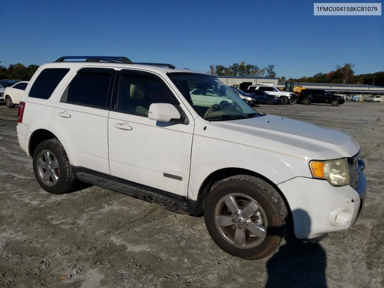 1FMCU04158KC81079 2008 Ford Escape Limited