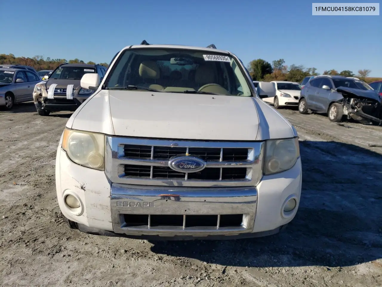 1FMCU04158KC81079 2008 Ford Escape Limited