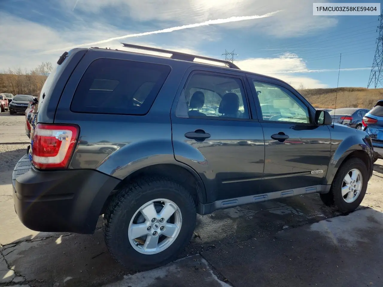 1FMCU03Z58KE59404 2008 Ford Escape Xlt