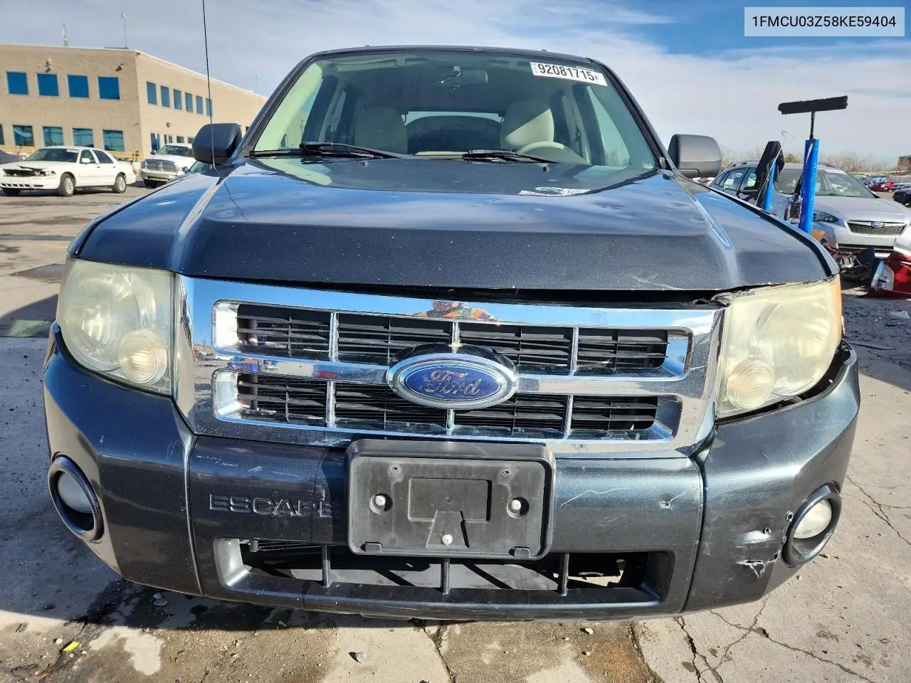 1FMCU03Z58KE59404 2008 Ford Escape Xlt