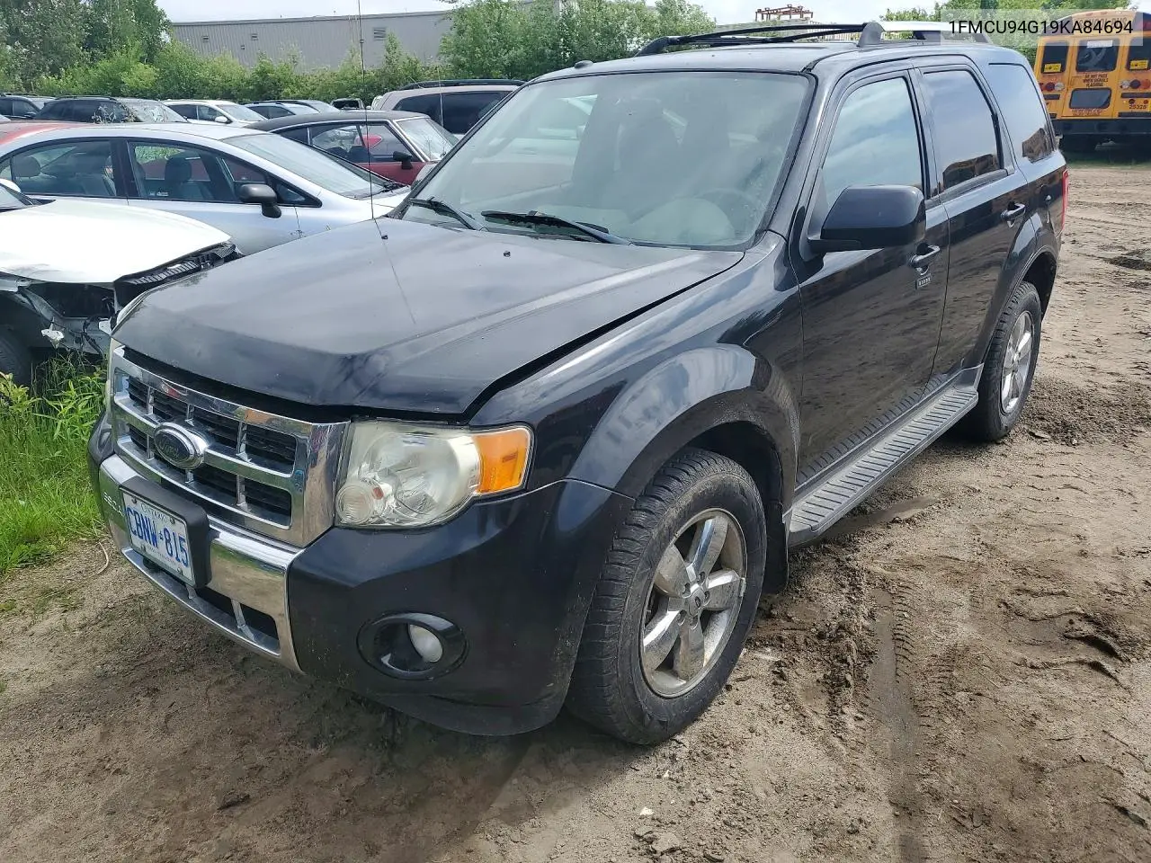 2009 Ford Escape Limited VIN: 1FMCU94G19KA84694 Lot: 56945506