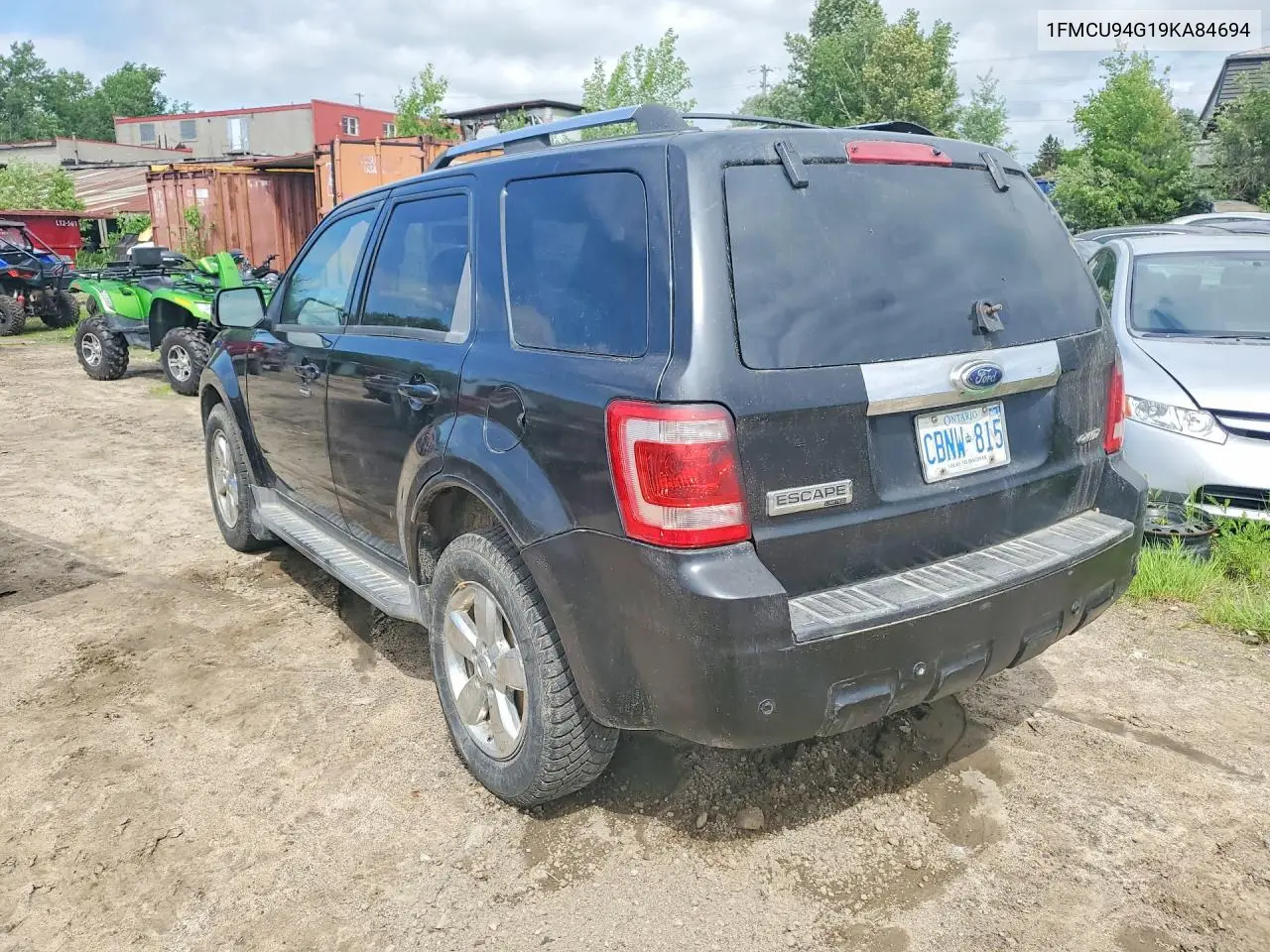 2009 Ford Escape Limited VIN: 1FMCU94G19KA84694 Lot: 56945506