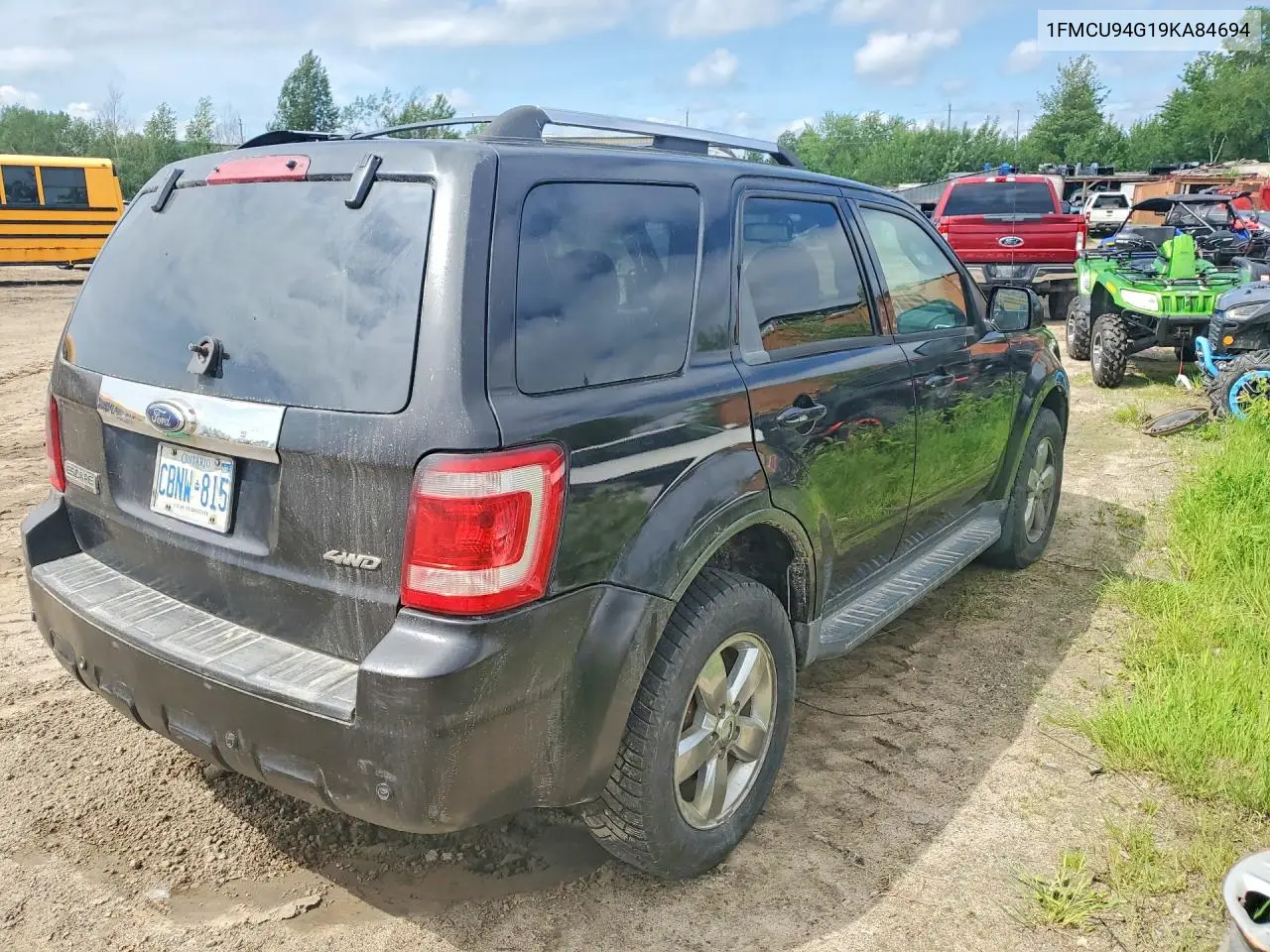2009 Ford Escape Limited VIN: 1FMCU94G19KA84694 Lot: 56945506