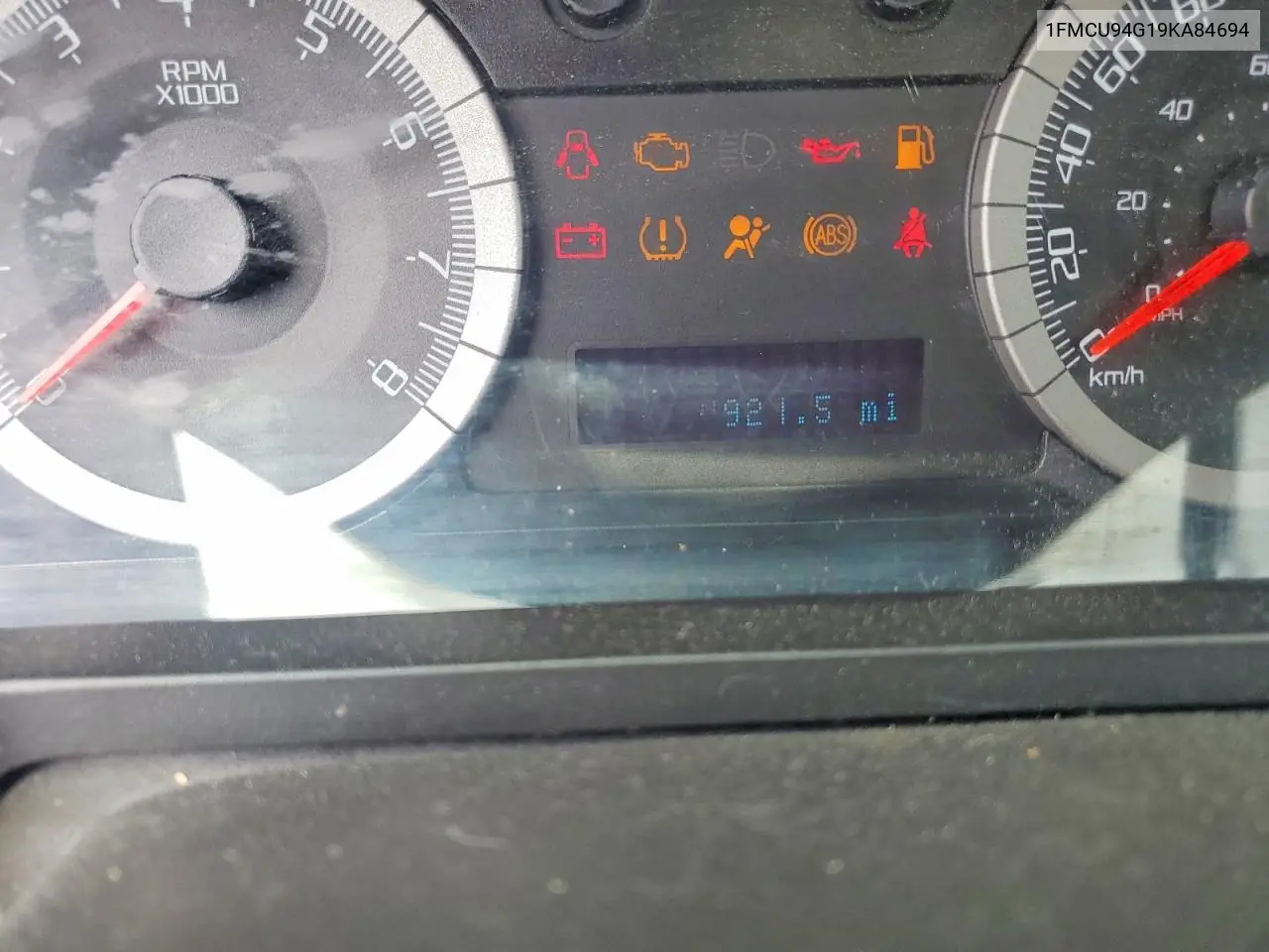 2009 Ford Escape Limited VIN: 1FMCU94G19KA84694 Lot: 56945506