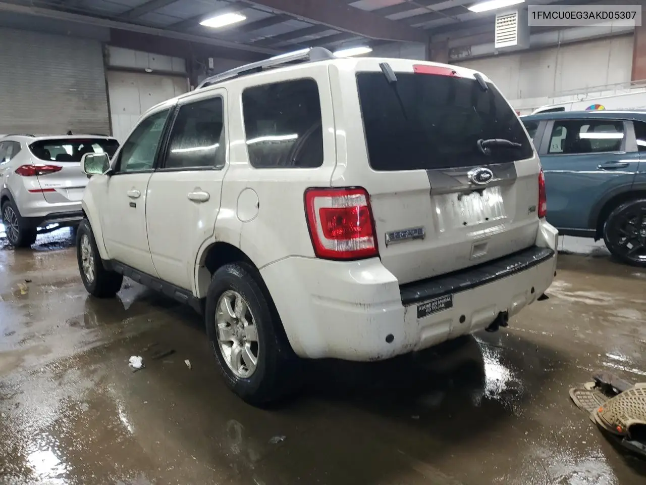 1FMCU0EG3AKD05307 2010 Ford Escape Limited