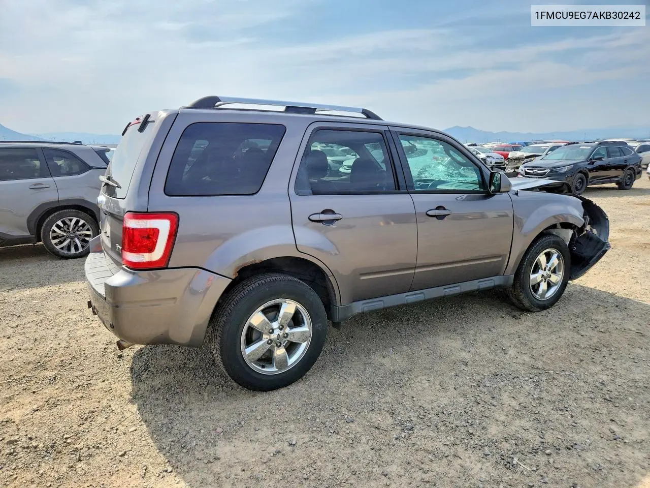 2010 Ford Escape Limited VIN: 1FMCU9EG7AKB30242 Lot: 61771106