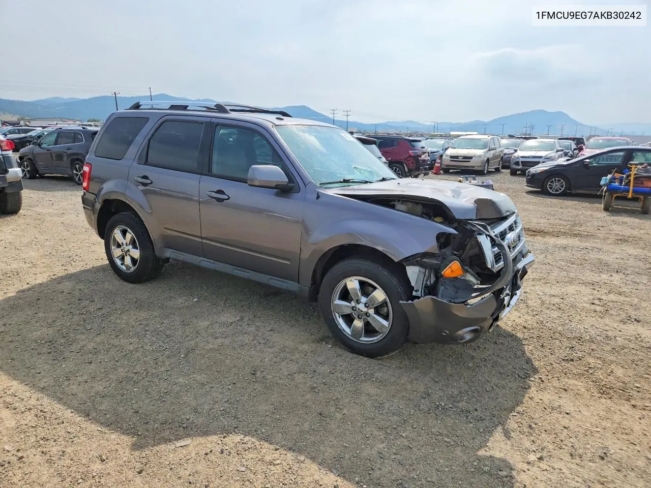 2010 Ford Escape Limited VIN: 1FMCU9EG7AKB30242 Lot: 61771106