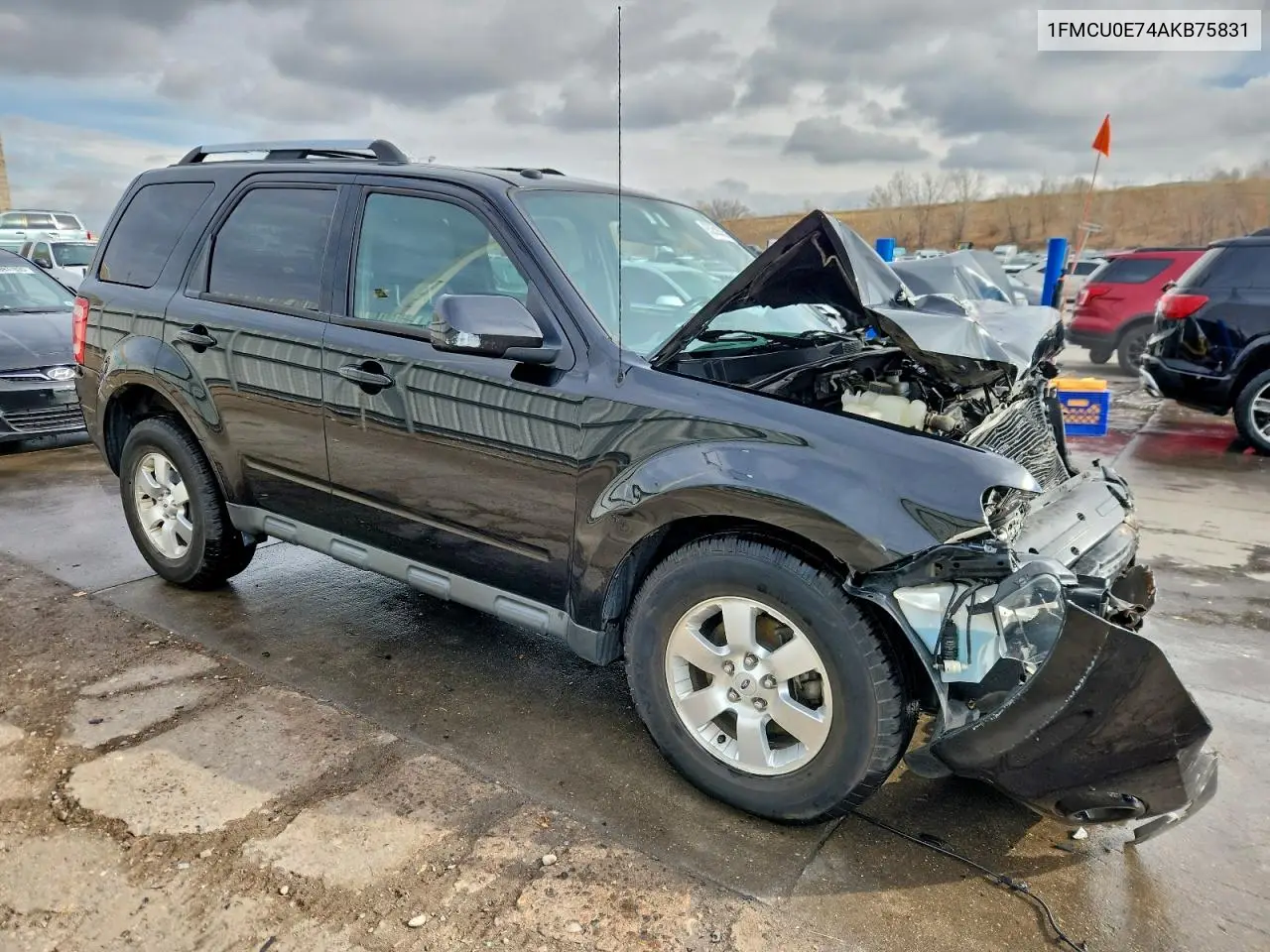 1FMCU0E74AKB75831 2010 Ford Escape Limited