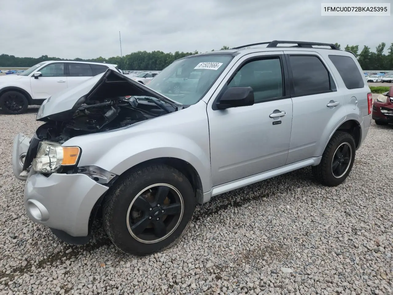 2011 Ford Escape Xlt VIN: 1FMCU0D72BKA25395 Lot: 61502666