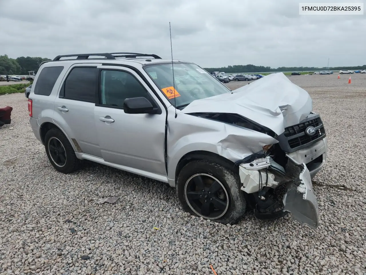 2011 Ford Escape Xlt VIN: 1FMCU0D72BKA25395 Lot: 61502666