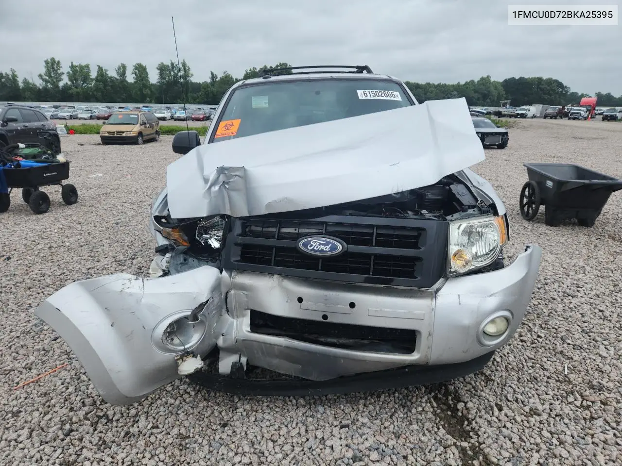 2011 Ford Escape Xlt VIN: 1FMCU0D72BKA25395 Lot: 61502666