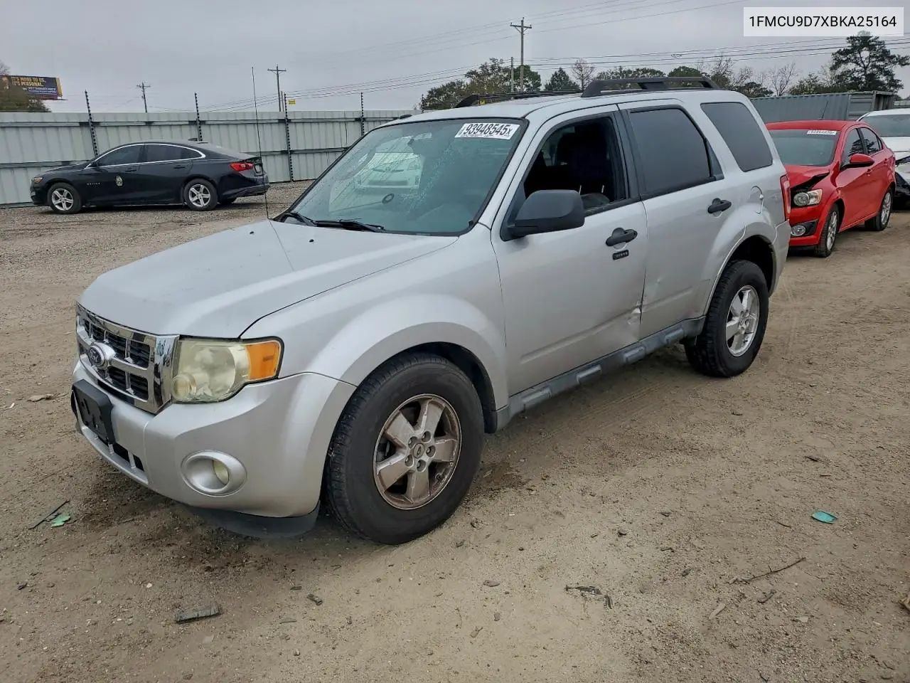 1FMCU9D7XBKA25164 2011 Ford Escape Xlt