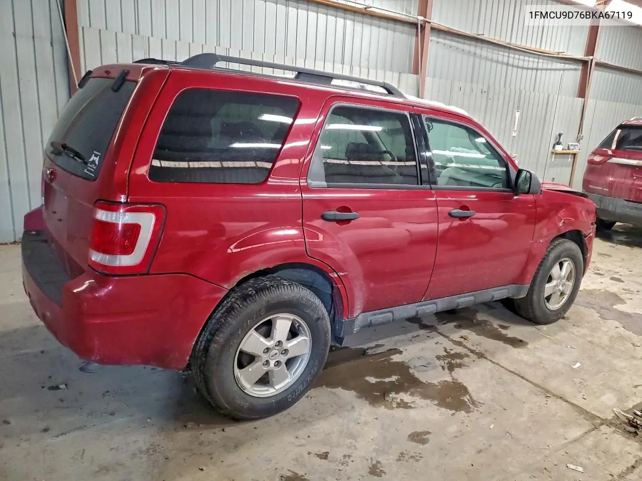 1FMCU9D76BKA67119 2011 Ford Escape Xlt