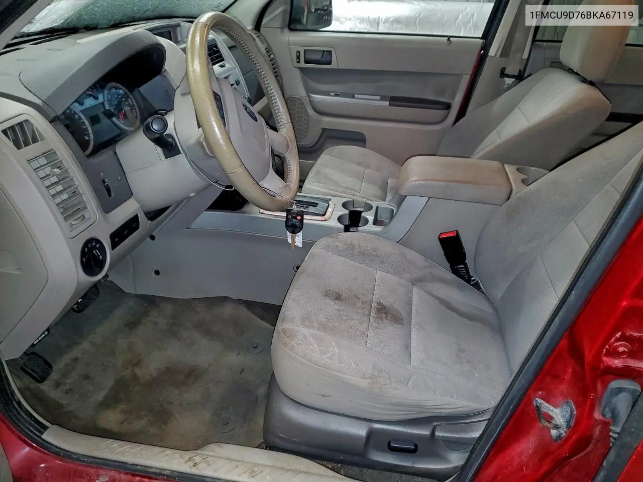 1FMCU9D76BKA67119 2011 Ford Escape Xlt