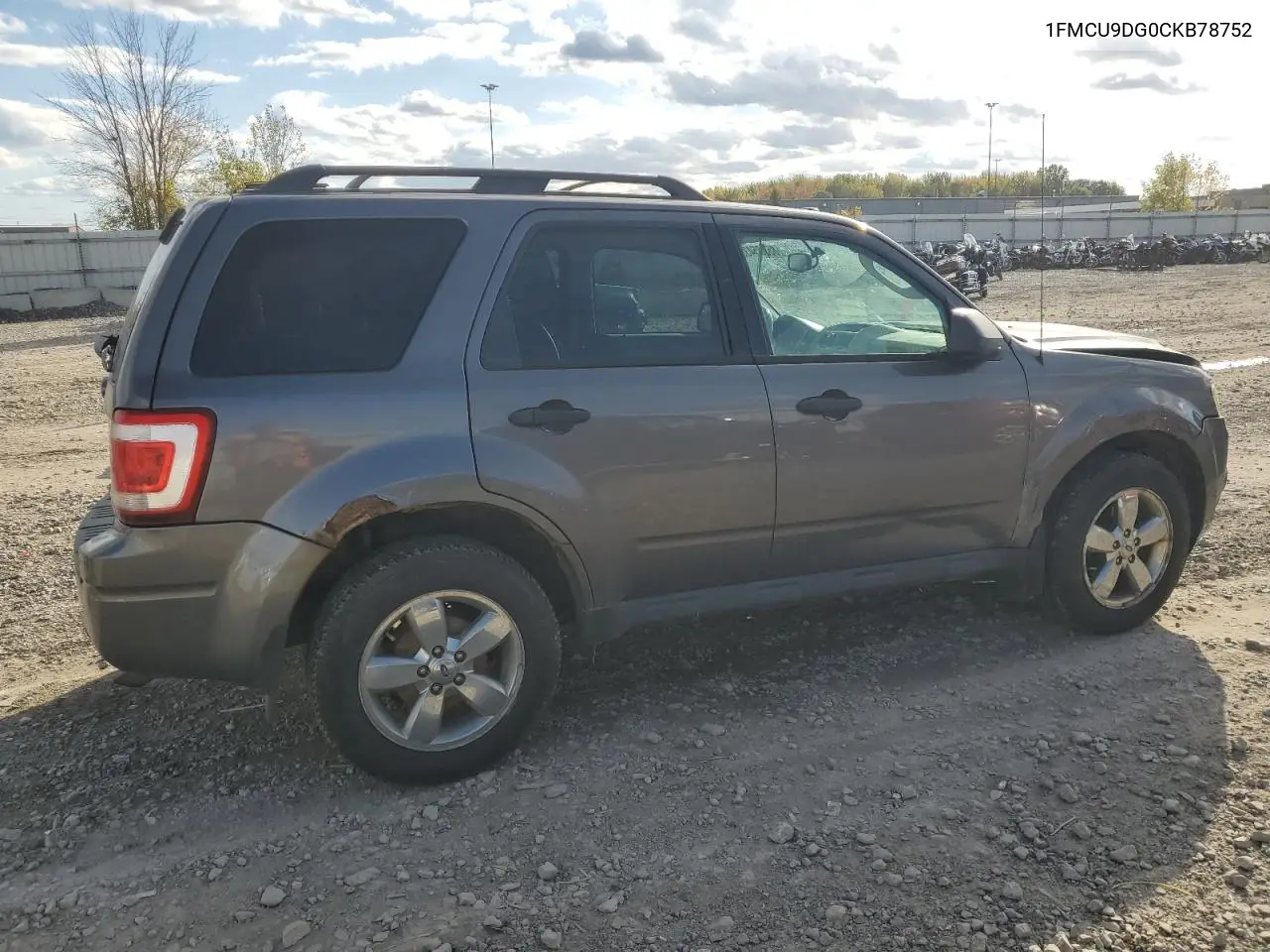 1FMCU9DG0CKB78752 2012 Ford Escape Xlt