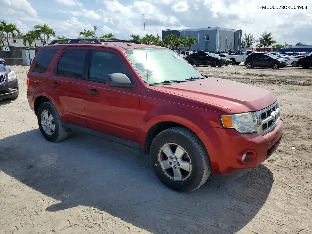 1FMCU0D78CKC04963 2012 Ford Escape Xlt