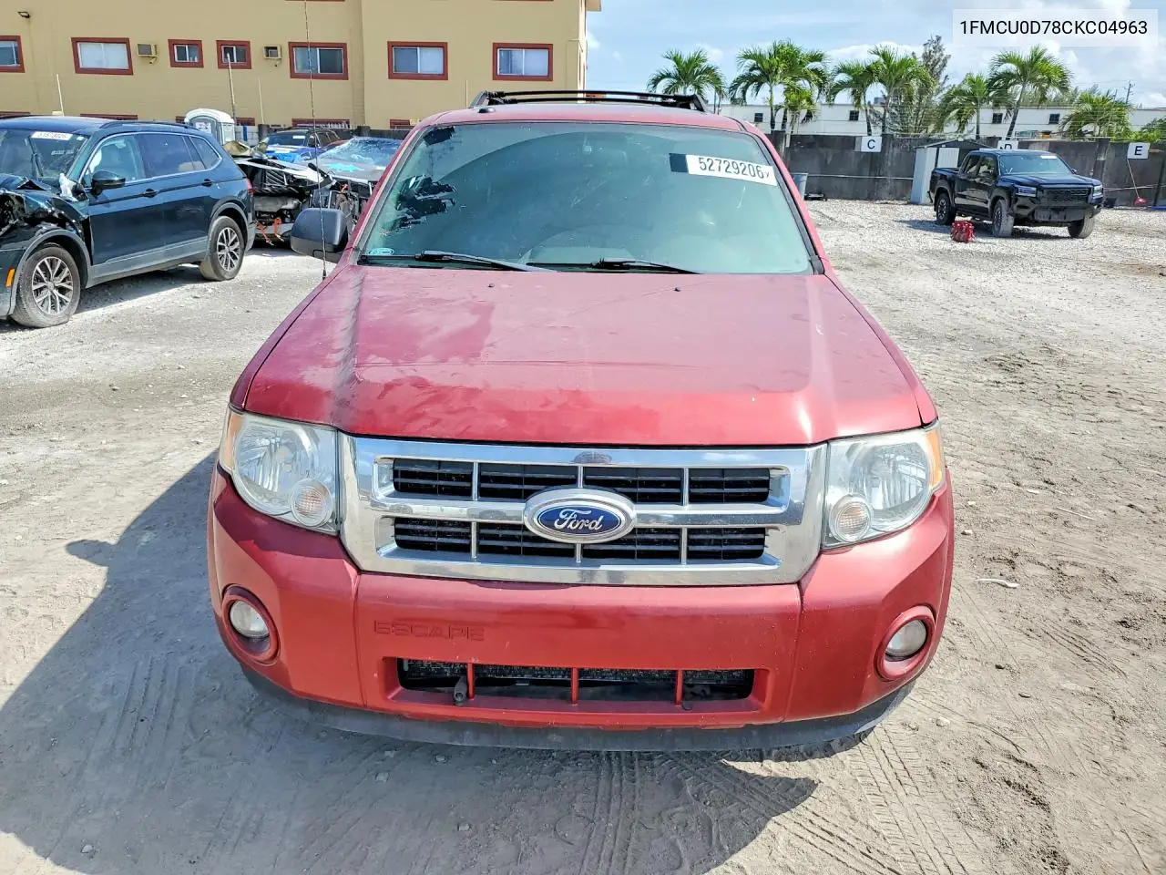 1FMCU0D78CKC04963 2012 Ford Escape Xlt